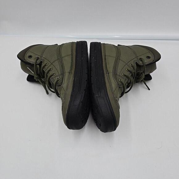 Nike Size 5Y‎ Woodside ACG Hiking Trail Duck Black/Green Boots 524872-200 - Picture 3 of 5